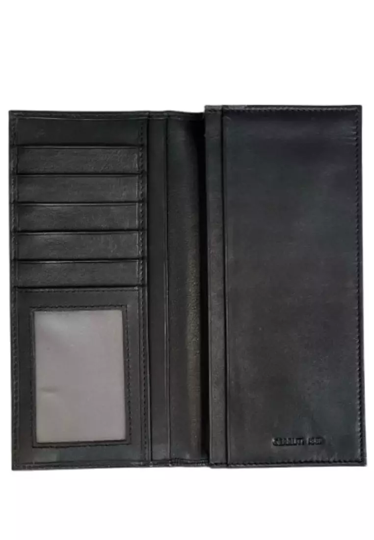 男女通用MARCUS皮夾 - 黑色