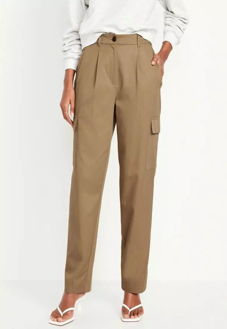 Extra High-Waisted Taylor Cargo Pants for Women