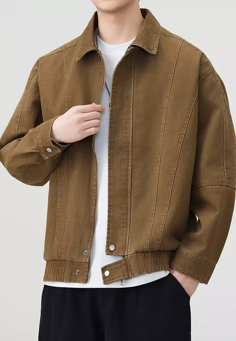 Vintage Washed Work Jacket AY-DS25606