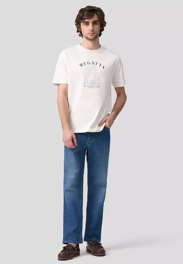 Slim Fit Mid Wash Jeans