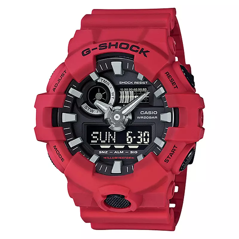 G shock 2025 ga 100 merah