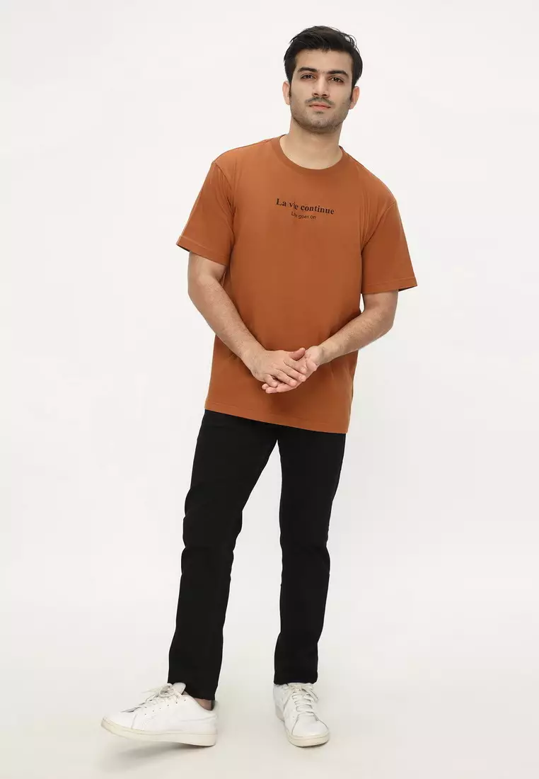 NX T-Shirt Cotton Combed Tebal Pria 207470021