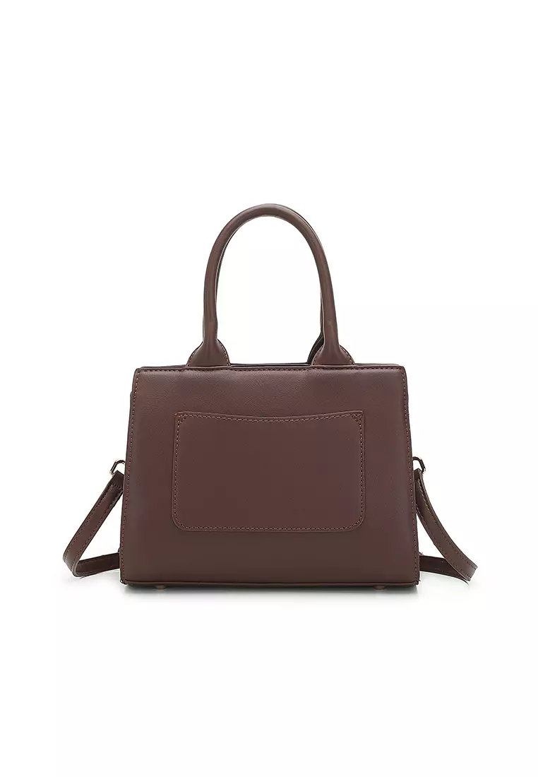 Women's Top Handle Bag / Sling Bag / Crossbody Bag / Shoulder Bag - Tan