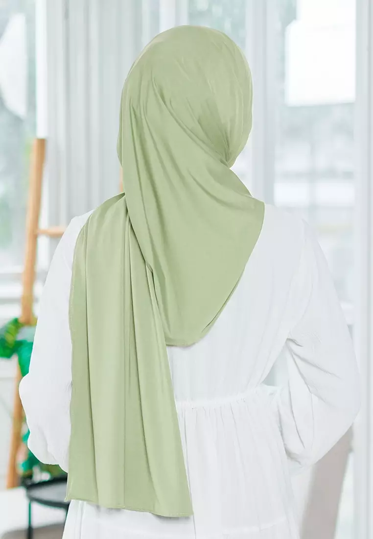 HIJAB INSTAN QILA - SOFT GREEN