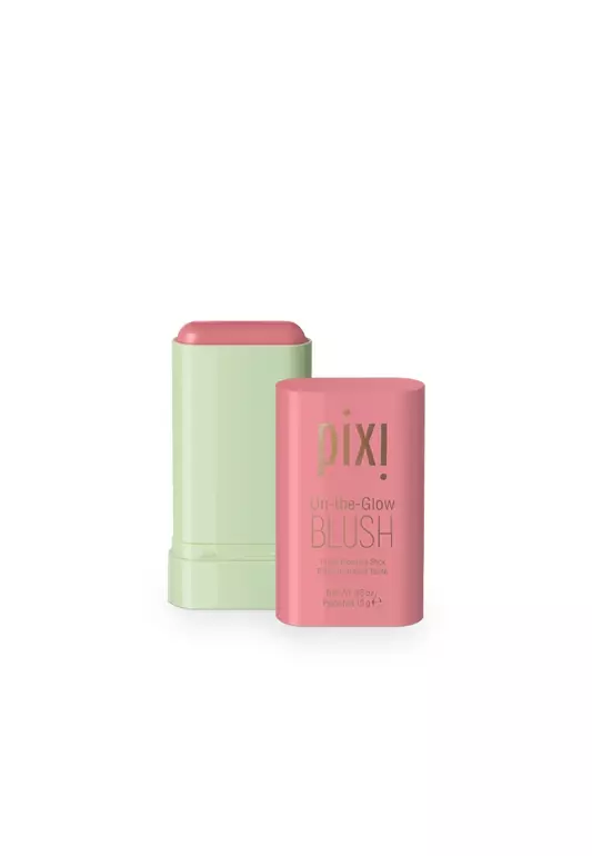 On-the-Glow Blush Fleur - Cream Stick Blush Face Makeup with Ginseng Aloe Vera and Fruit Extract for All Natural Radiant Glowing and Hydrated Skin