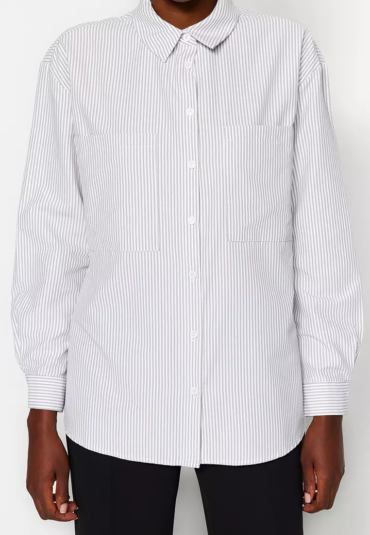 Buy Trendyol Stripe Shirt 2024 Online