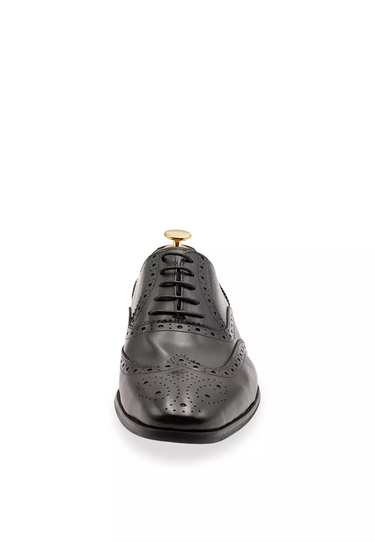 Salvador Wingtip Black Oxford