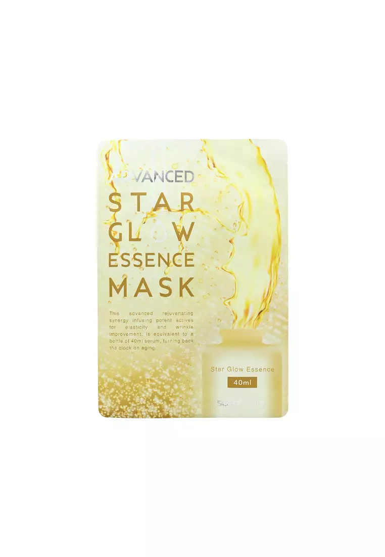 SASATINNIE Advanced Star Glow Essence Mask 5piece