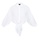 ZALORA BASICS white 3/4 Sleeves Tie Front Shirt FF808AAE6CC78CGS_5