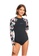 Roxy black Roxy Women ROXY Long Sleeve UPF 50 One-Piece Swimsuit - Anthracite 3C181USA921AC9GS_1