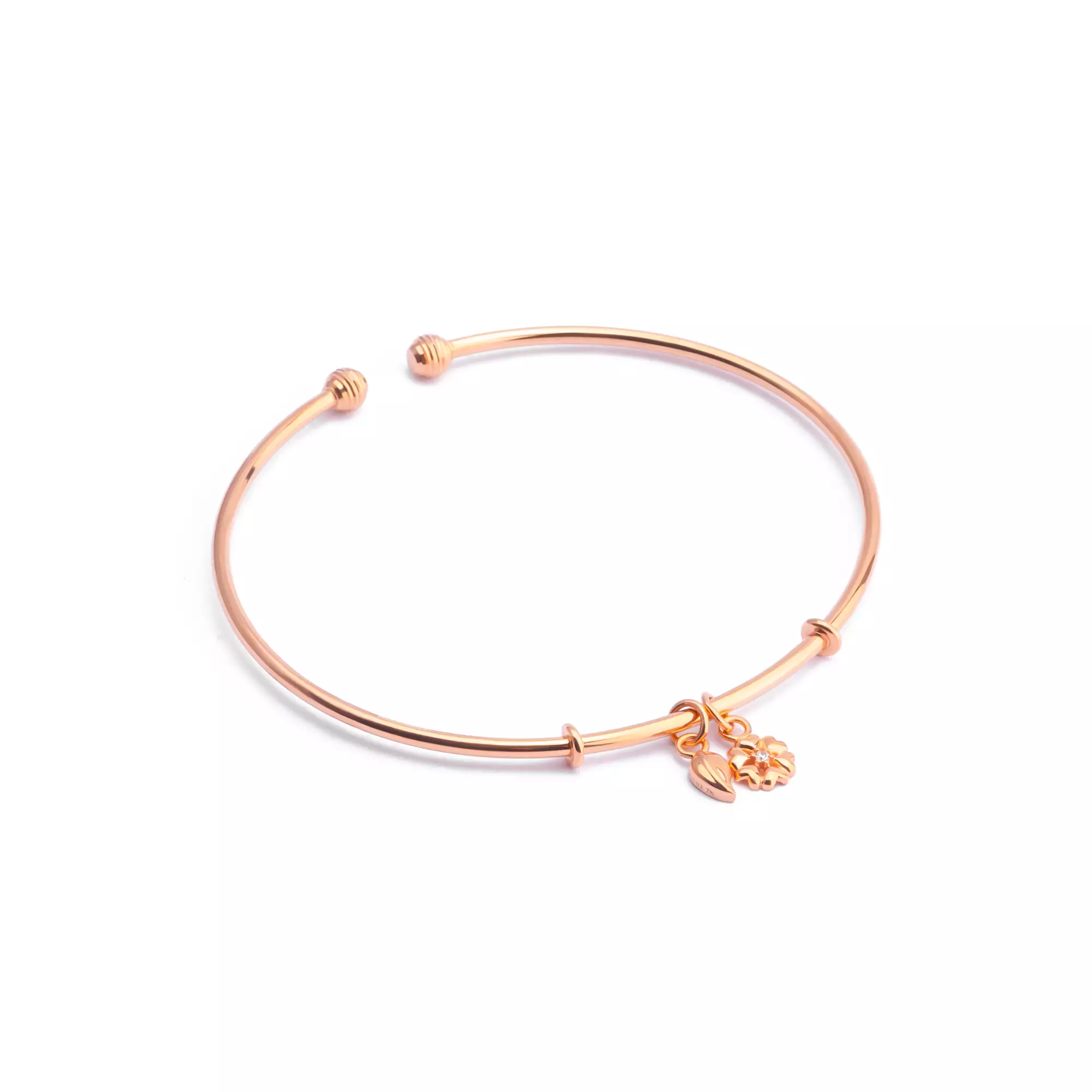 Gelang Emas 7k - Elia Gold Bangle - Huda Collection - Juene Jewelry