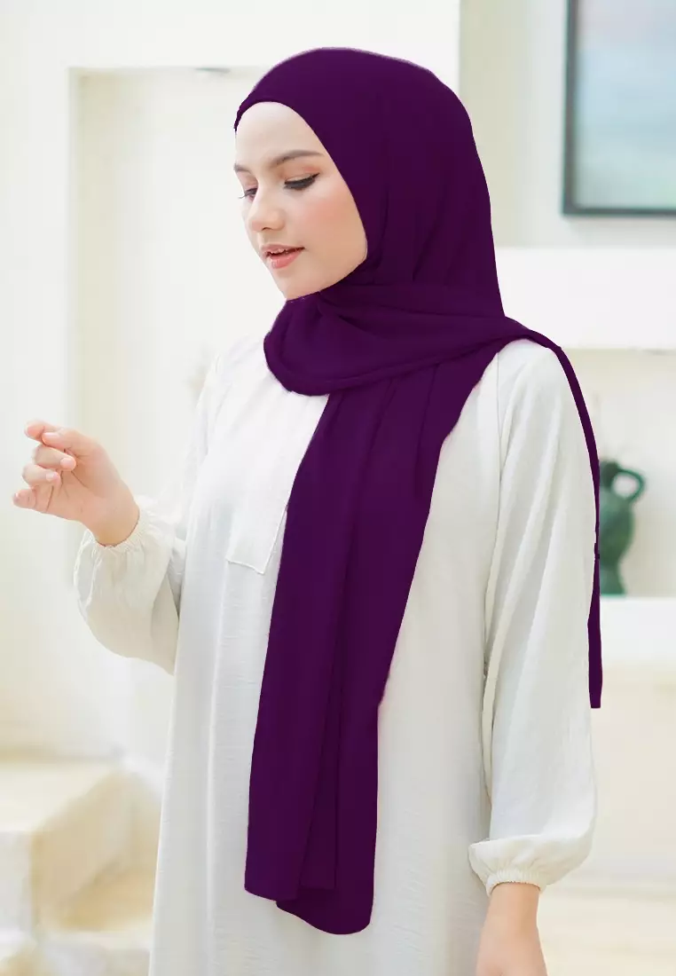 HIJAB INSTAN LATIFA - DARK PURPLE