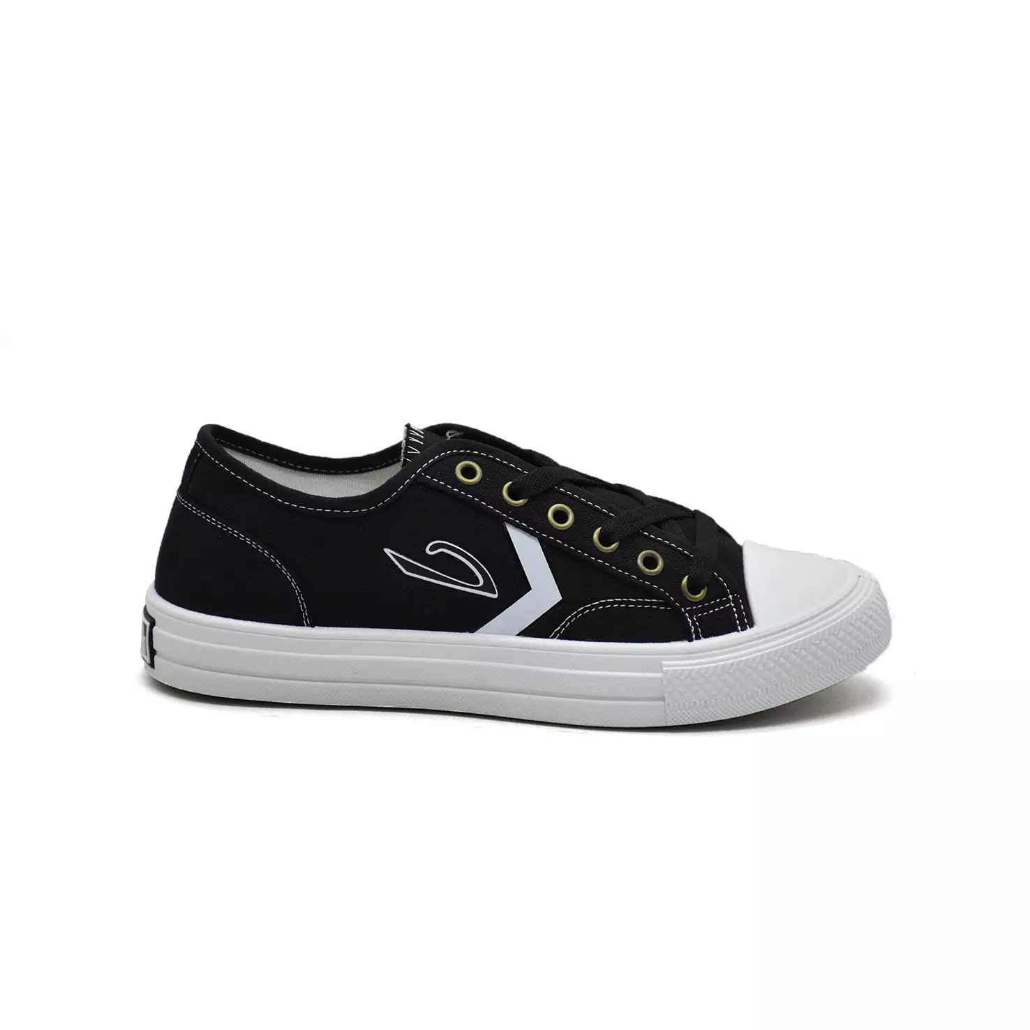 Carvil Sepatu Pria Yatha Low Black/White