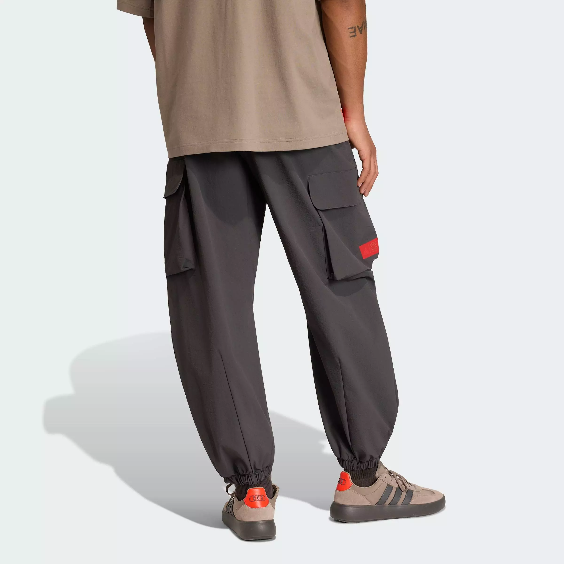 Motorsport AUDI REVOLUT F1 TEAM ELEVATED WOVEN PANT Men Black KE6774