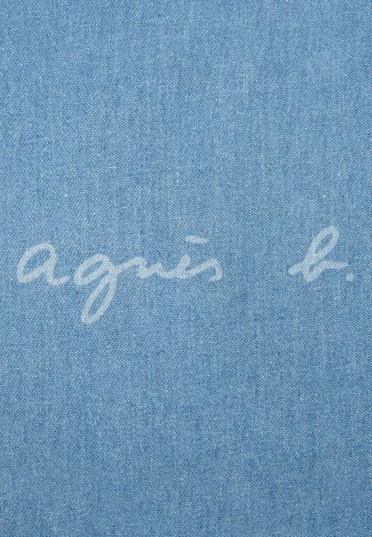 Buy agnès b. Paulette Denim Pouch 2026 Online | ZALORA