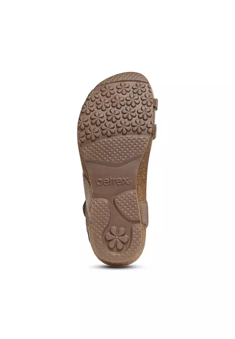 Aetrex georgia store toe loop sandal
