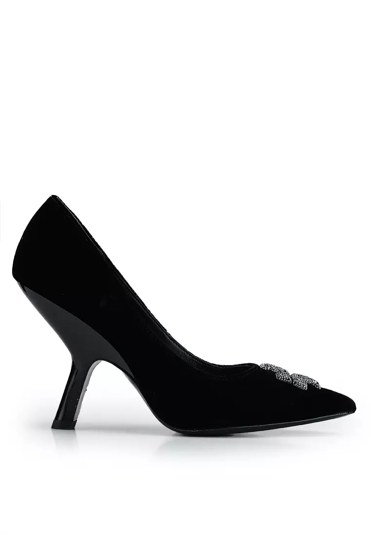 Discount on Tory Burch  shoes - SKU: Eleanor Pave Pump 100 (Bb)