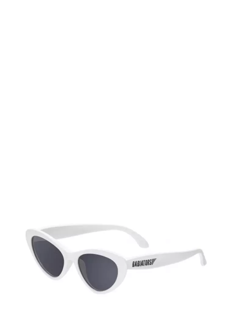 Babiators Cat Eye Wicked White Ages 0-2 Sunglasses