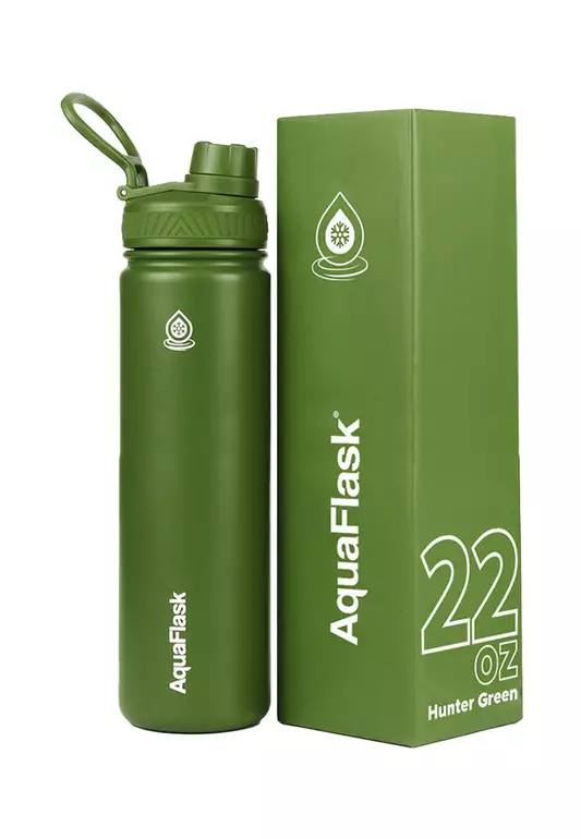 22oz Wide Mouth Water Bottle Hunter Green