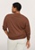 Violeta by MANGO brown Plus Size V-Neck Knit Sweater B797EAA3F99E58GS_2