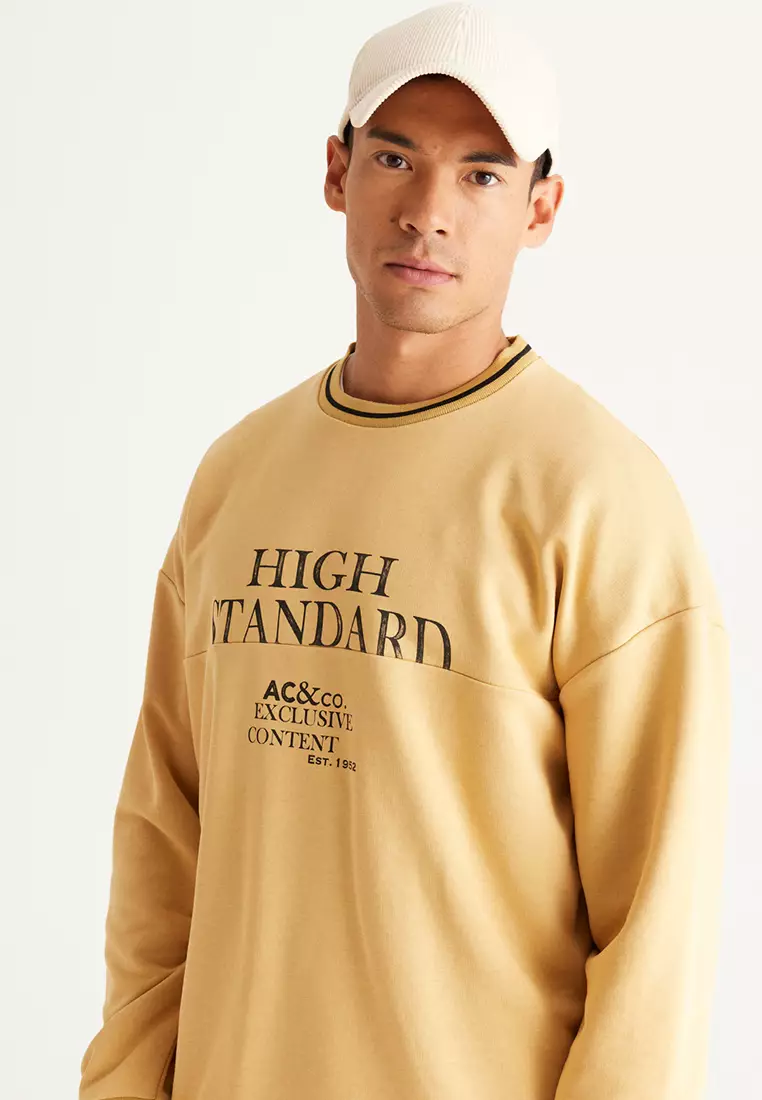 Printed Fleece Sweatshirt