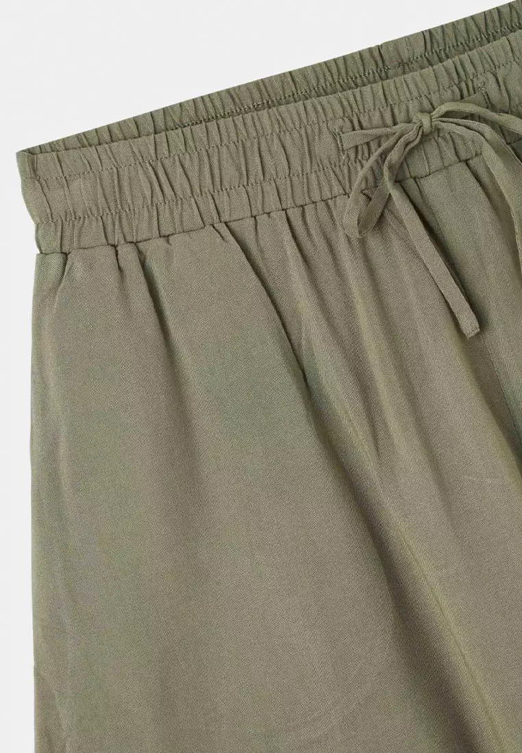 Drawstring High Waist Shorts for Women