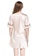 SMROCCO beige Silk Plus Size Nightie Dress 49746AADA31D27GS_3