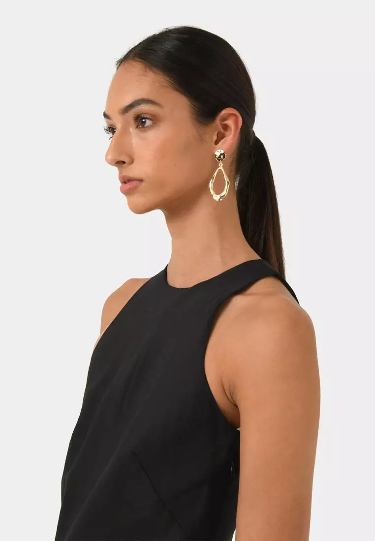 Aiya Bias Midi Dress