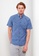 LC WAIKIKI blue Regular Fit Short Sleeve Poplin Men's Shirt CD2E0AA4372095GS_2