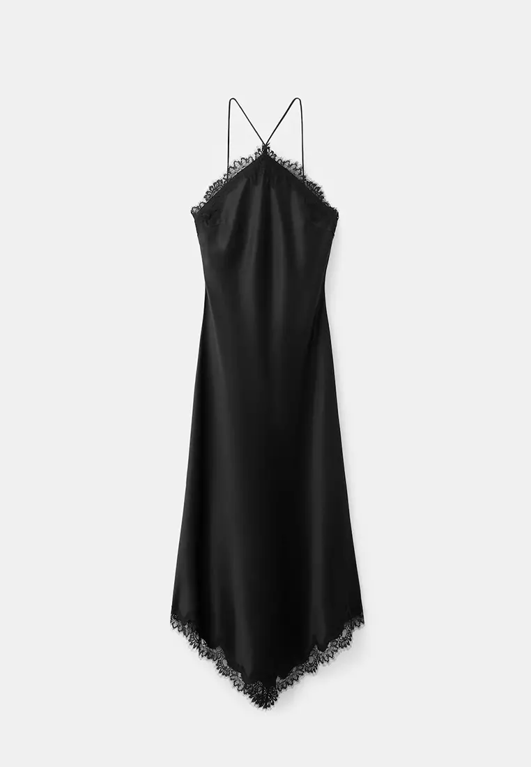 floral lace tulle dress Floral Lace Bliss Gown– Teuta Matoshi main image 1