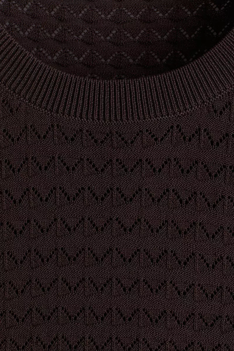Slim Fit Knitted T-shirt