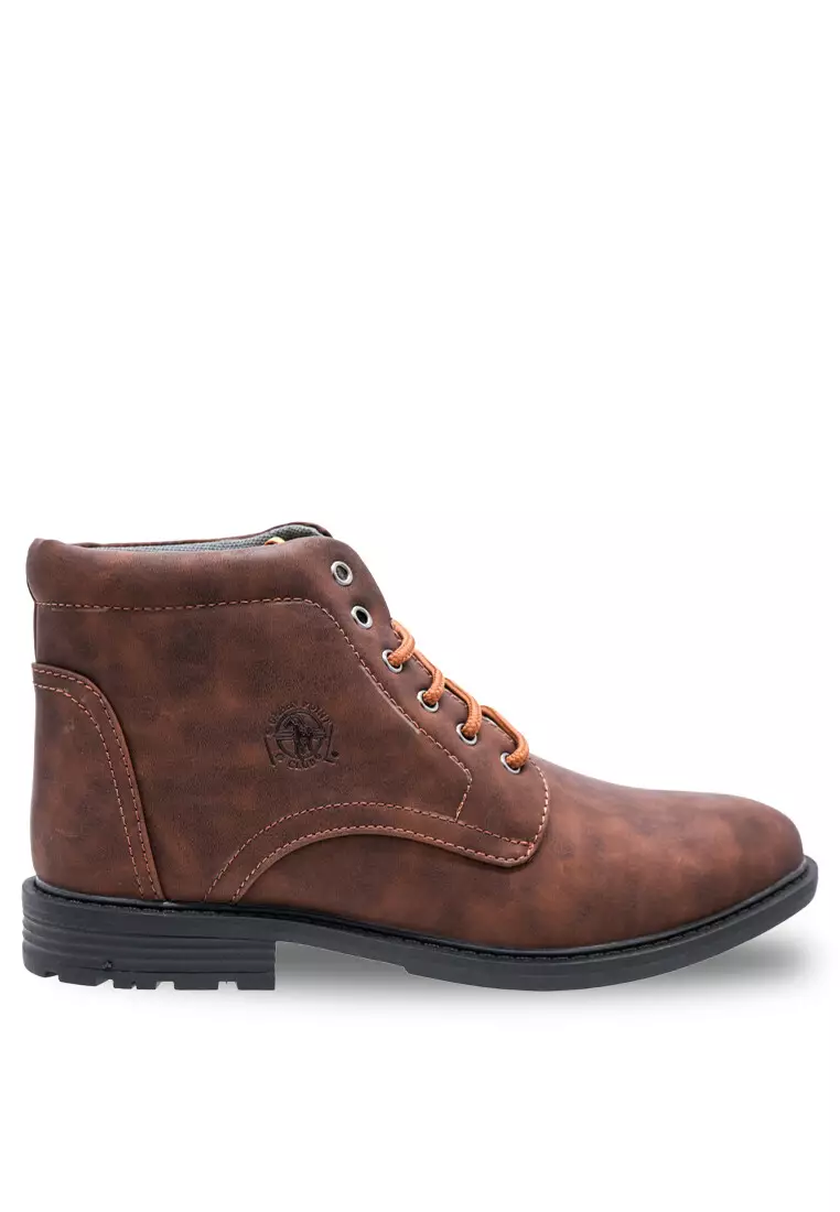 Discount on Green Point Club  shoes - SKU: Green Point Club High Lace Up Boots