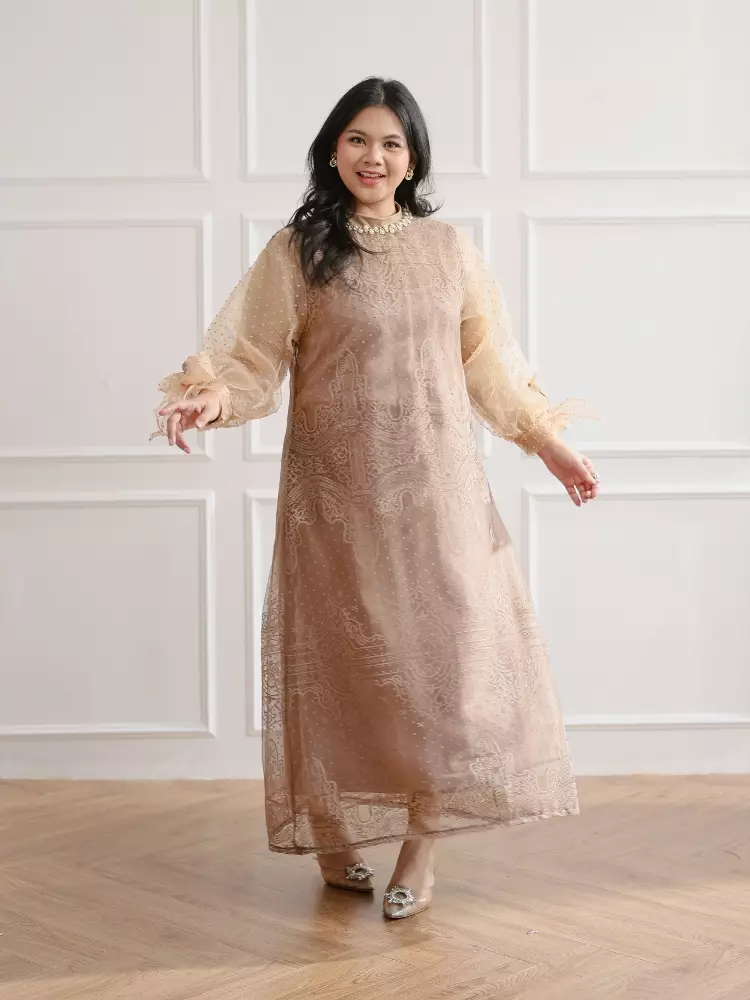 Xtramiles Ladies dress ellenoir dress brown