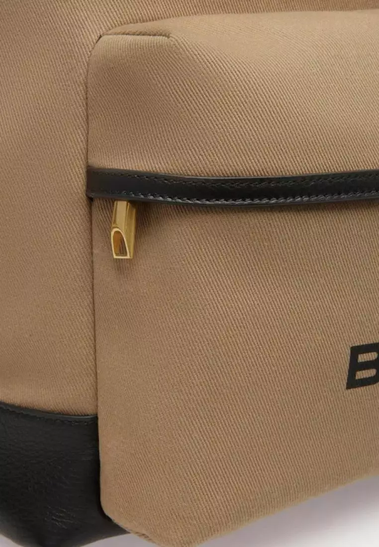 Bally Treck Backpack Sand And Black