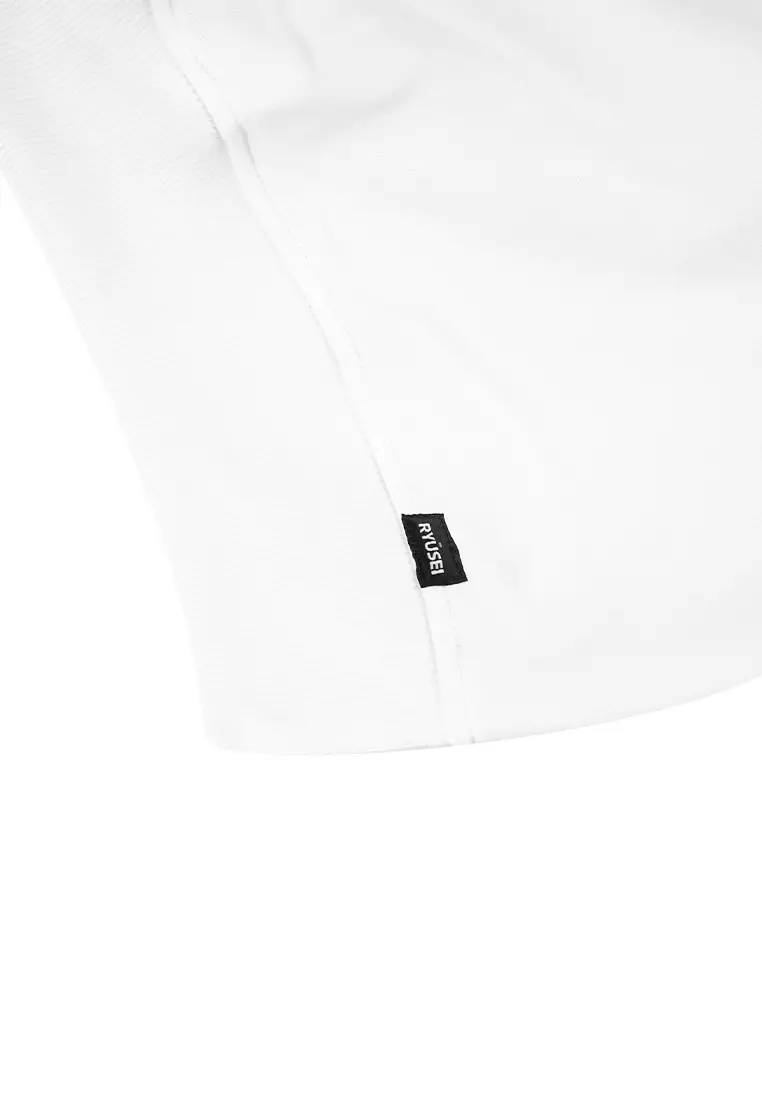 Ryusei Sweater Hoodie Oversize Akami Basic White