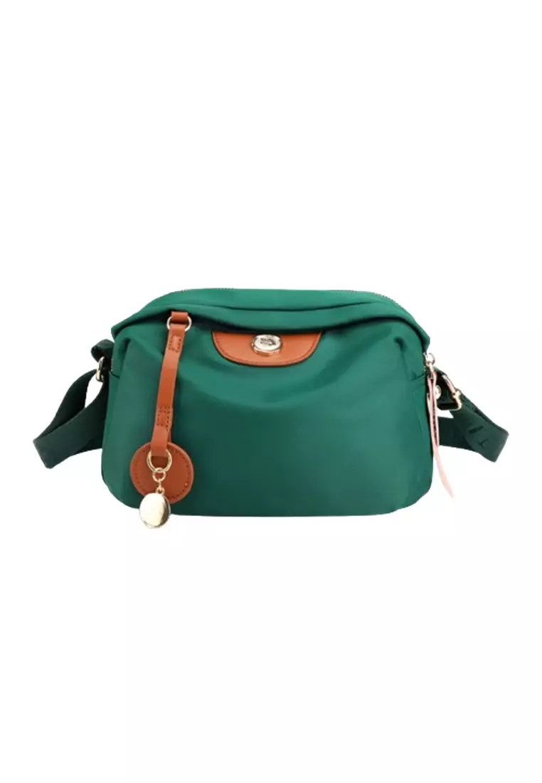 Tas Selempang Sling Bag Wanita Shoulder Bag Wanita BAEOS ORIGINAL - Green Army