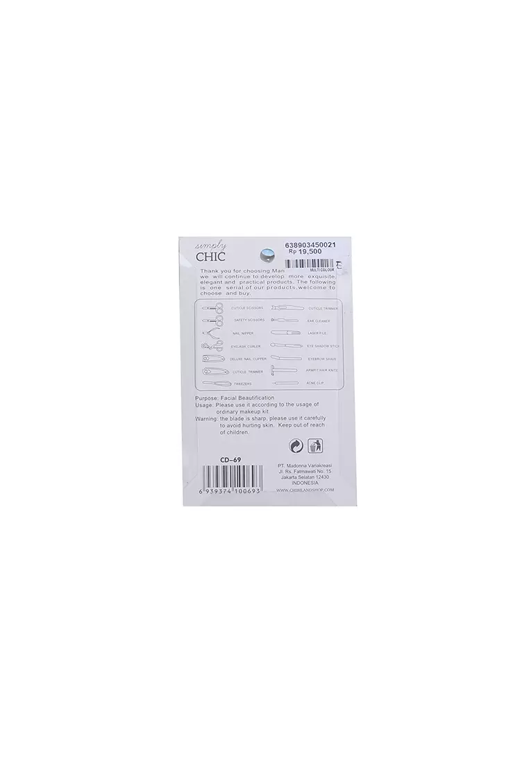 L.Blend Advanced Brush Shadow Stick Type E 6pcs