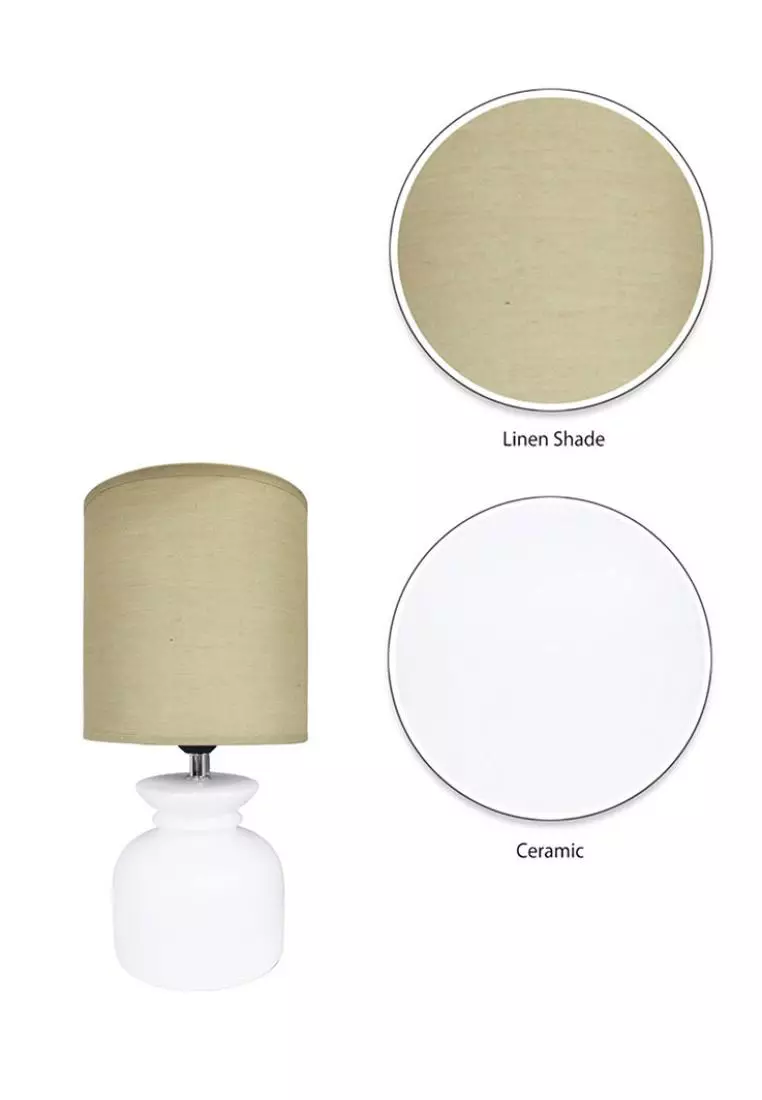 Buy At Home Xander 13 Inches Black Table Lamp 2023 Online ZALORA Philippines