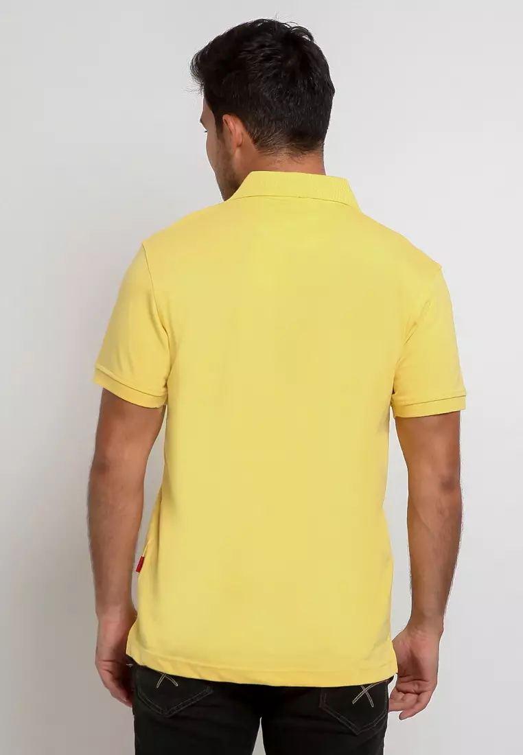 POLICE Polo Shirt Krah Polos Pria 207200191