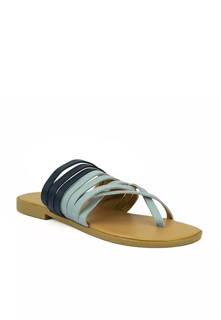 Discount on Cardam's Lifestyle  shoes - SKU: Eclb Wa 00088 Blue Flat Sandals