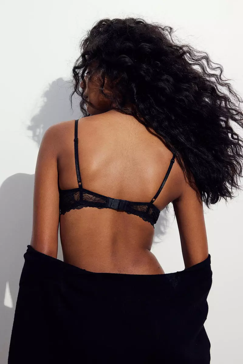 Buy H&M Lace super push-up bra 2024 Online