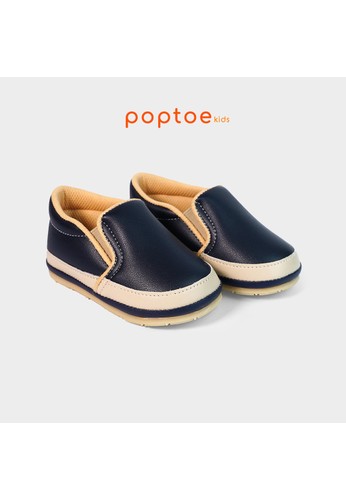 Poptoe Kids blue Poptoe Arthur - Navy - Sepatu Anak / Bayi A863DKS5B55749GS_1