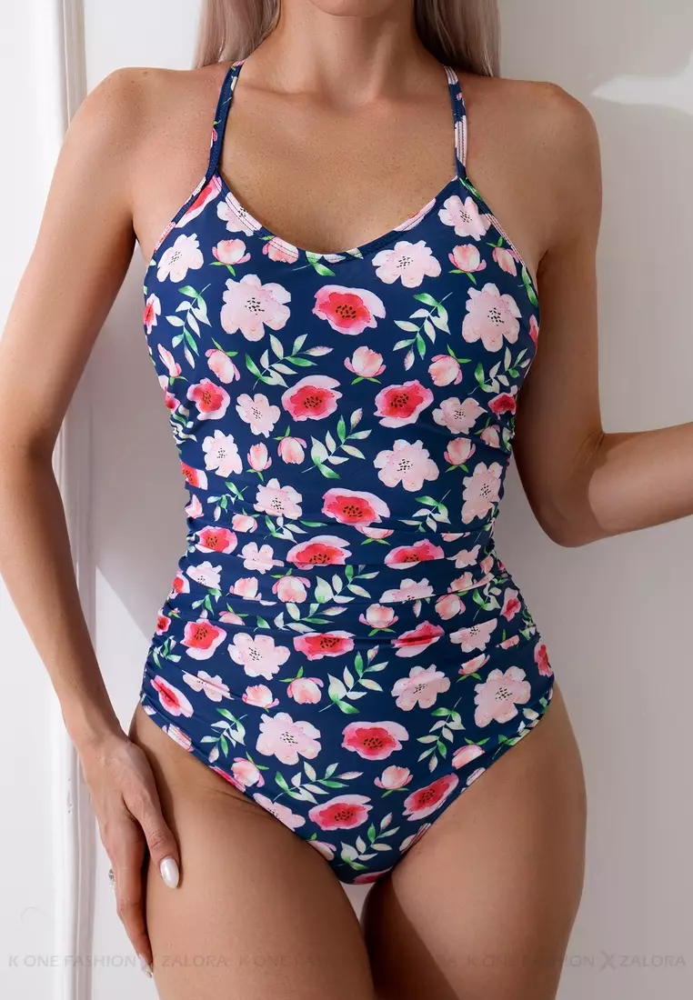 Sexy Suspender One-Piece Bikini Swimsuit