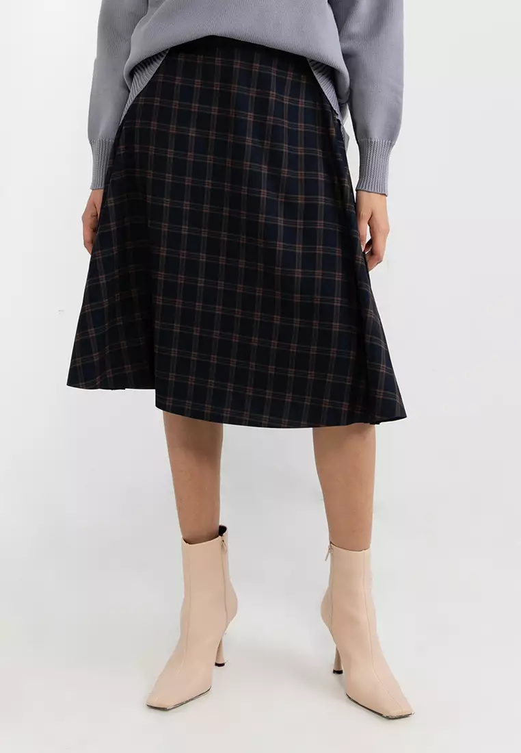 Plaid skirt sales zalora