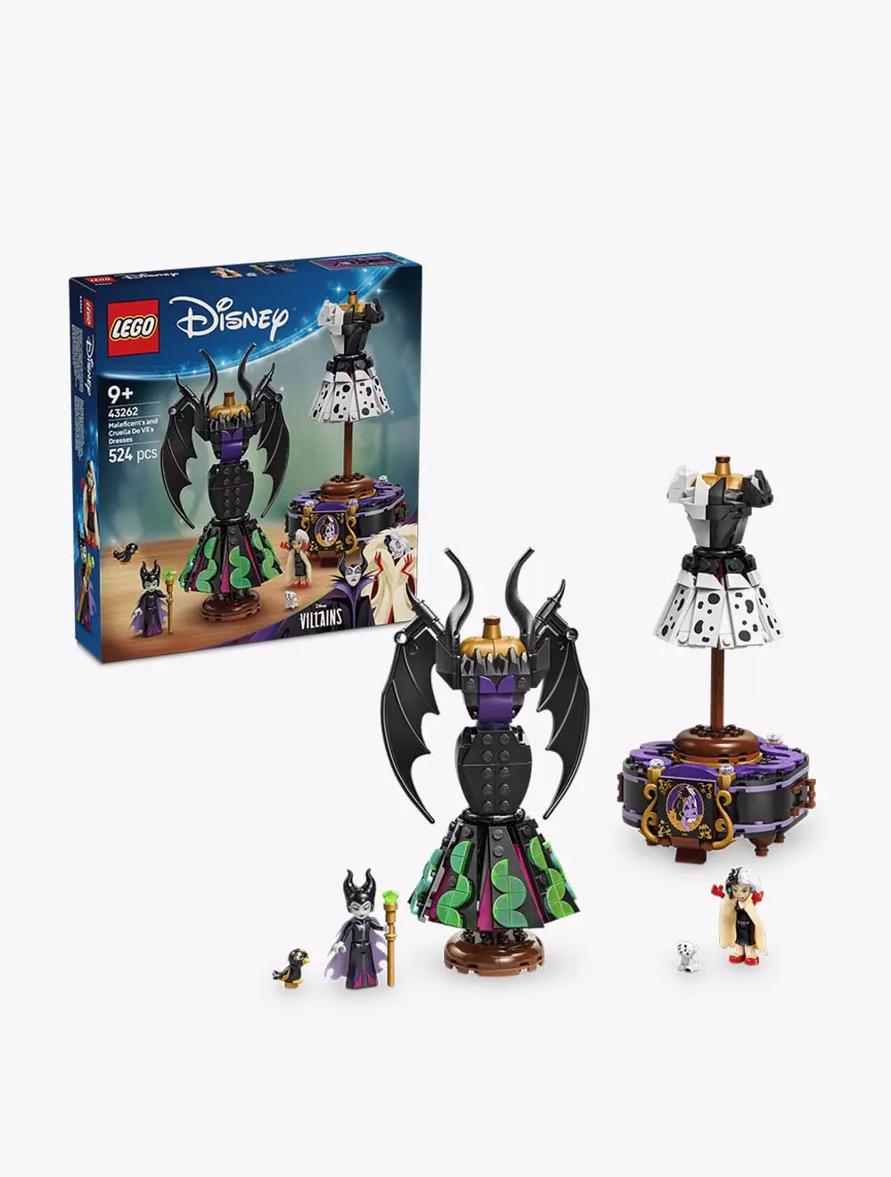 LEGO® Disney Maleficent's and Cruella De Vil's Dresses - 43262