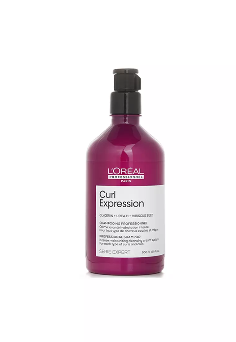L'ORÉAL - Serie Expert Curl Expression 甘油+尿素 H+芙蓉籽專業捲髮洗髮露 500ml