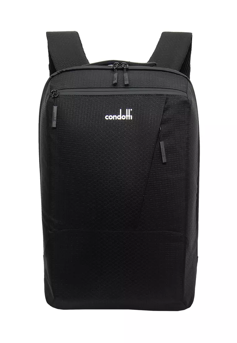 Jual Condotti Condotti Laptop Backpack 83676-16L Black Original 2026 ...