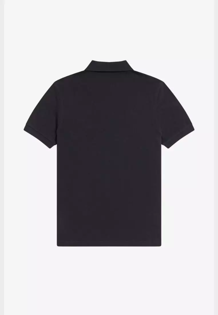 Fred Perry M6000 The Twin Tipped Fred Perry Shirt (Navy / Sport Green)