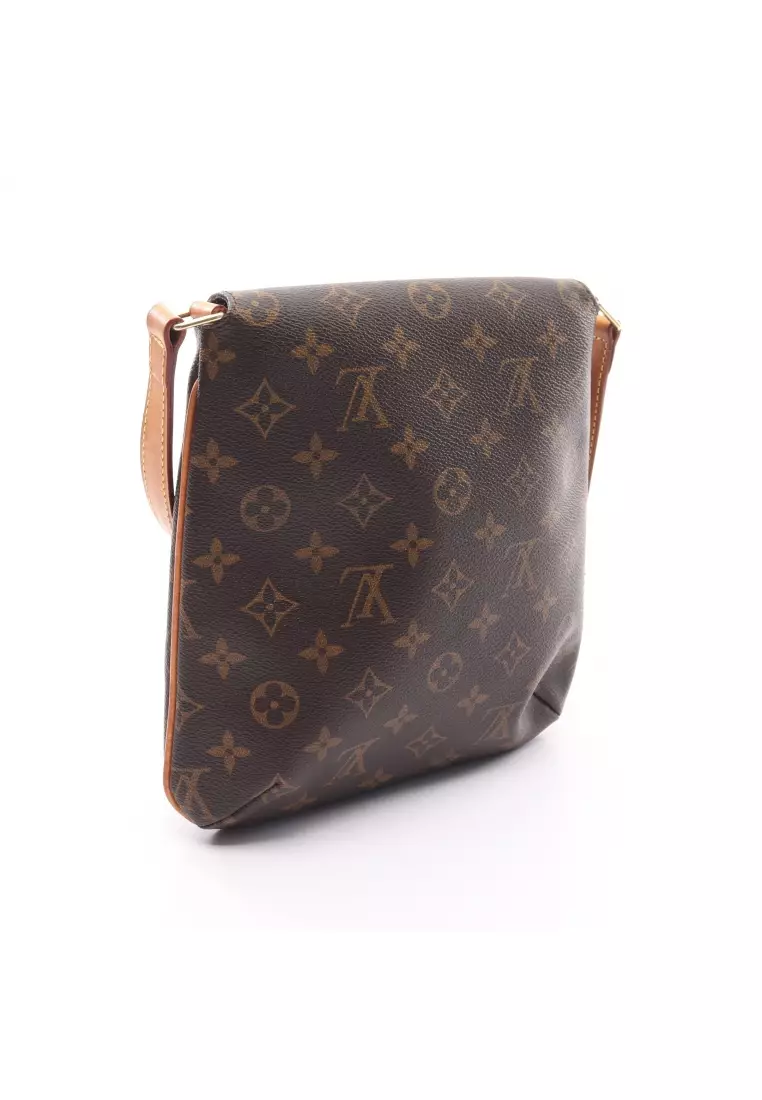 Louis Vuitton Brown Canvas Monogram Musette Salsa Short Strap