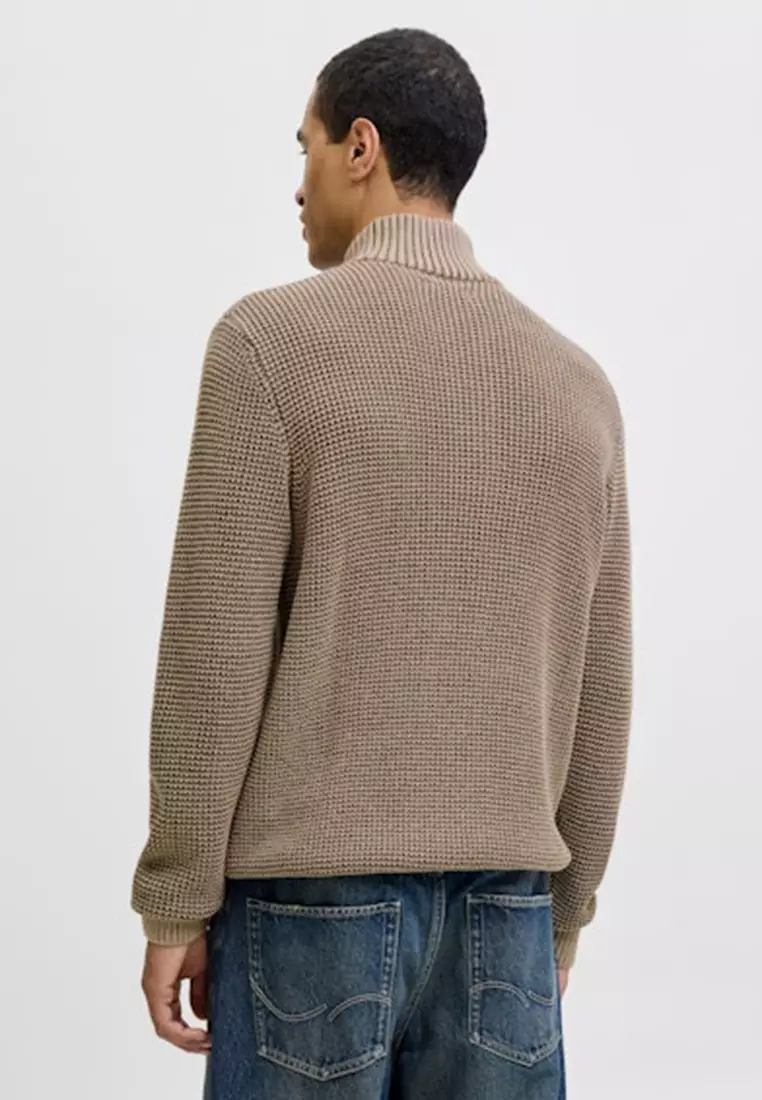 Knit High Neck Sweater